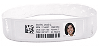 LB2-Adult-L3 Laserband Patient Wristband & Labels Sheet