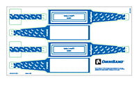 ZEBRA ZEB-LB2PEDWL3 WRISTBAND,4.25X11IN ADH CLOSEPEDIATRIC 1